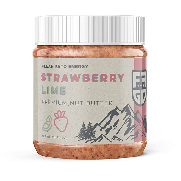 Strawberry Lime Jar Fat Fit Go